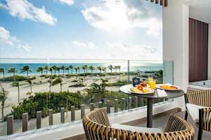 Oceanfront Junior Suites at Majestic Costa Mujeres